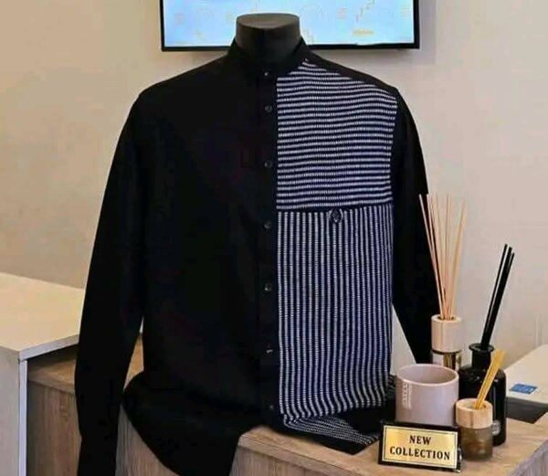 Chemise noire homme élégante
