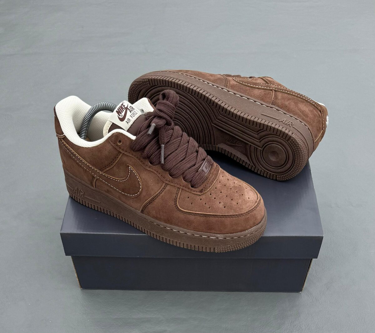 Nike Air Force 1 Marron
