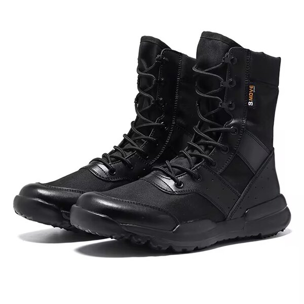 Bottes tactiques noires