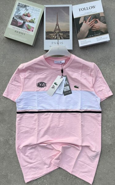 T-shirt Lacoste Homme en Coton