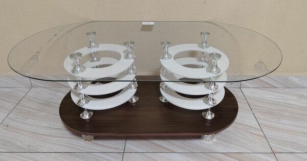 Table basse en verre moderne