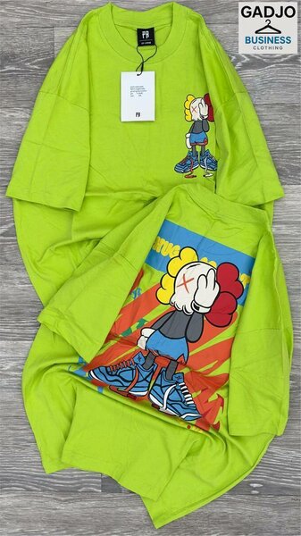 T-shirts graphiques colorés