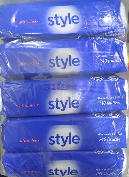 Lotus style 3×80 plis . Colis de 4×5