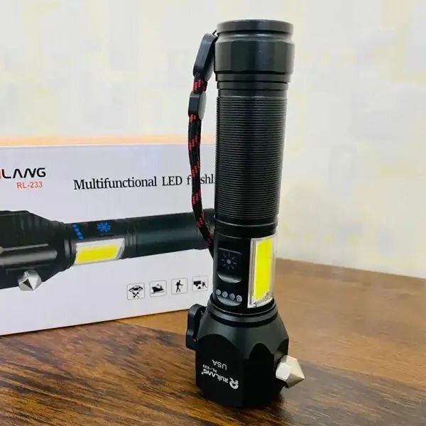 Ruilang RL-233 Emergency Flashlight & Charging Bank Waterpro