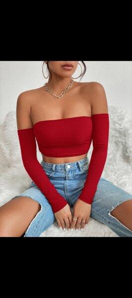 Haut Épaules Dénudées Femme