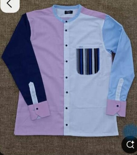 Chemise Patchwork Élégante