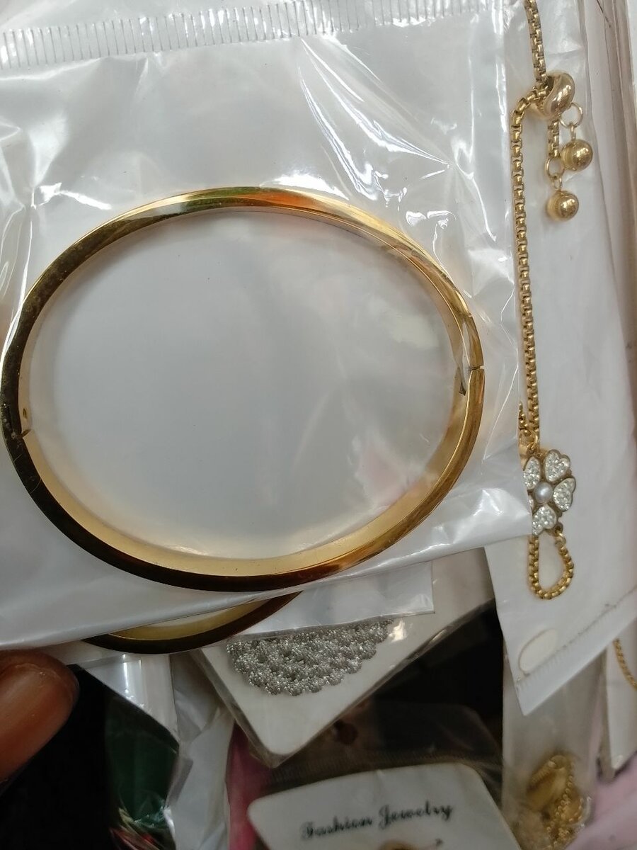 Bracelet en Acier Inoxydable Doré