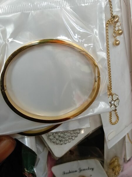 Bracelet en Acier Inoxydable Doré