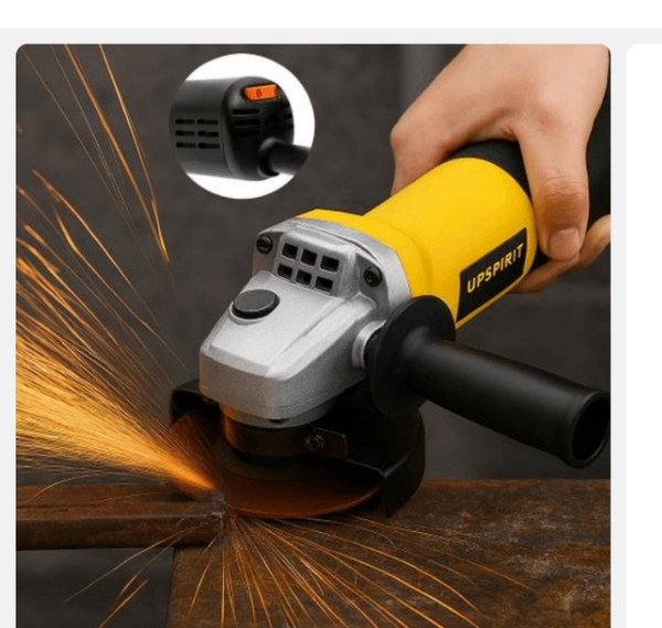 Meuleuse d'angle UPSPIRIT jaune