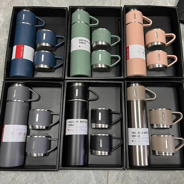 Vacuum flask set Hot & Cold Water and Tea Storage Flask
