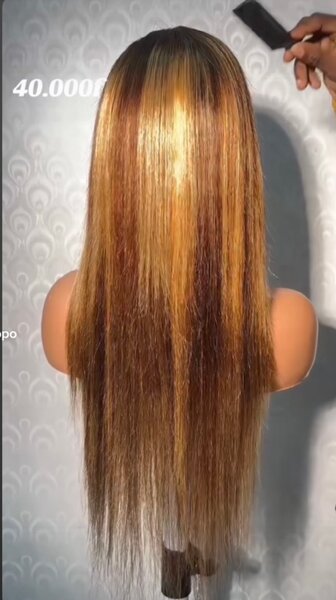 Perruque en dentelle naturelle