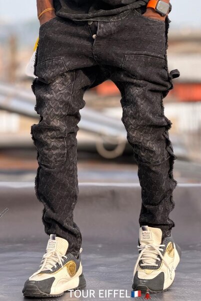 Jean homme style urbain