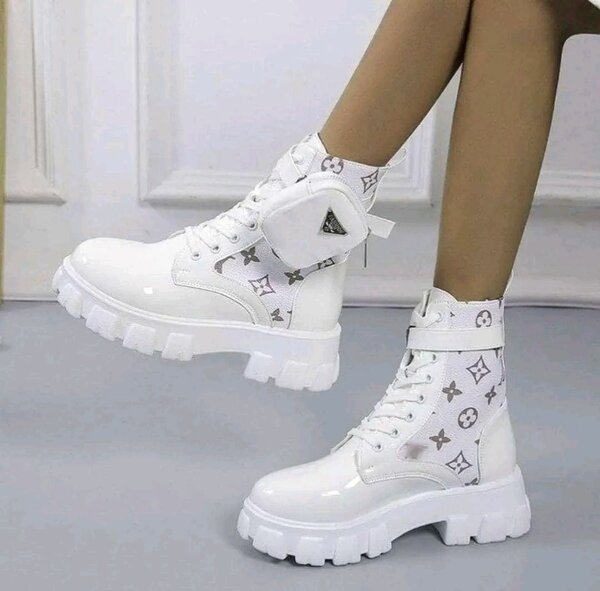 Bottes Blanches Mode Femme