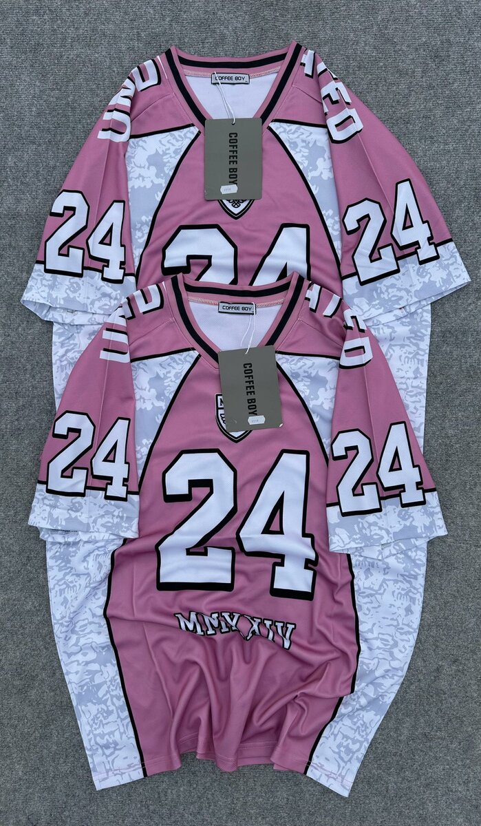 Maillot sportif rayé unisexe