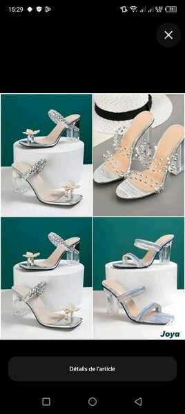 Sandales à talons hauts pour femmes