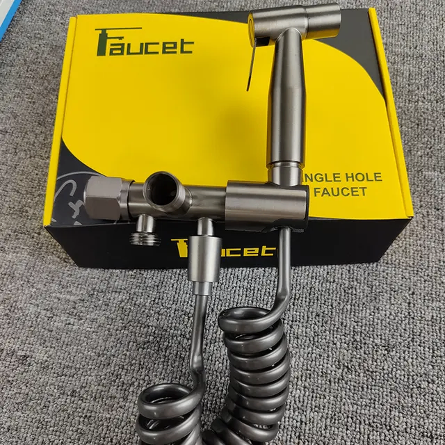 Kit de douche bidet en acier inoxydable