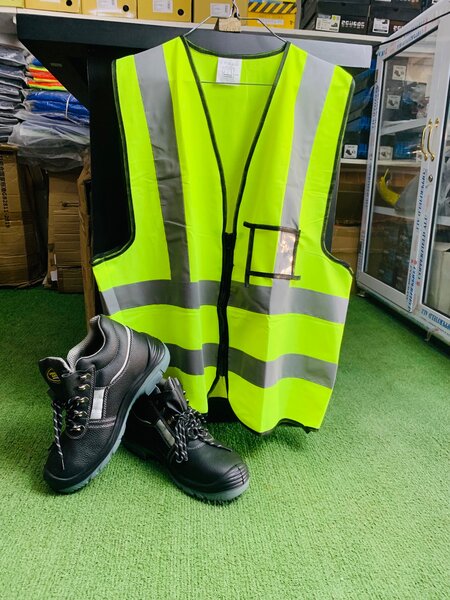 Reflective top pocket vest ( space for ID Card)