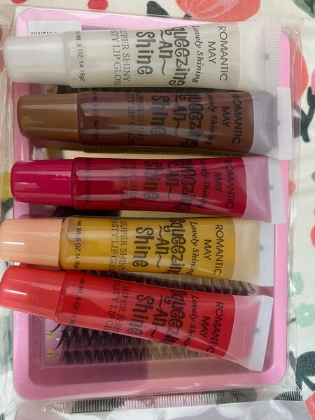 Colorful Lip Gloss Set