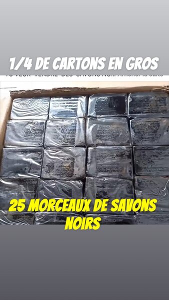 Savons Noirs Naturels