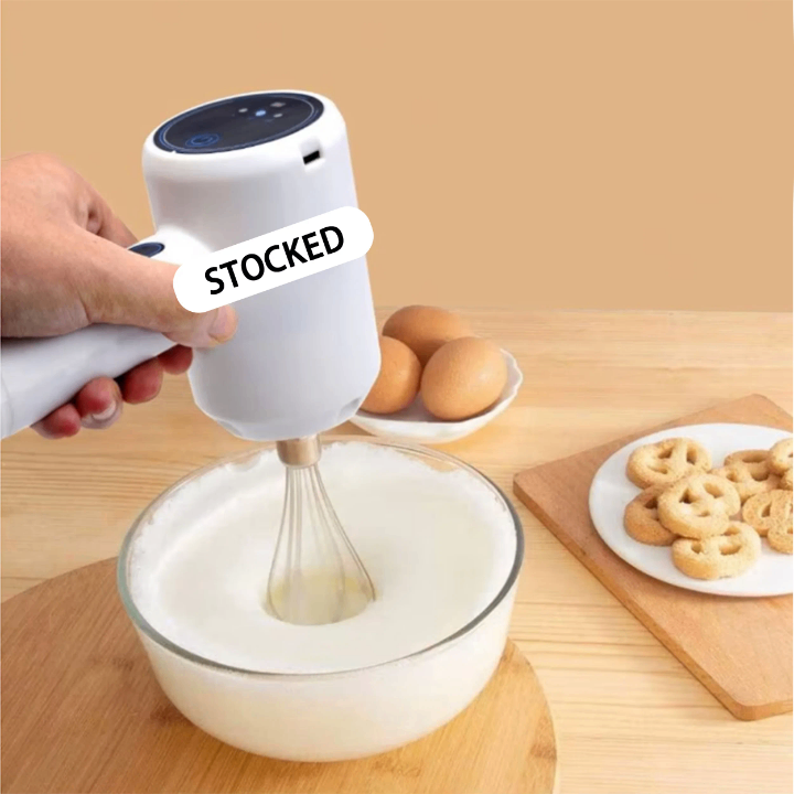 Mixeur Électrique Sans Fil 3 Vitesses