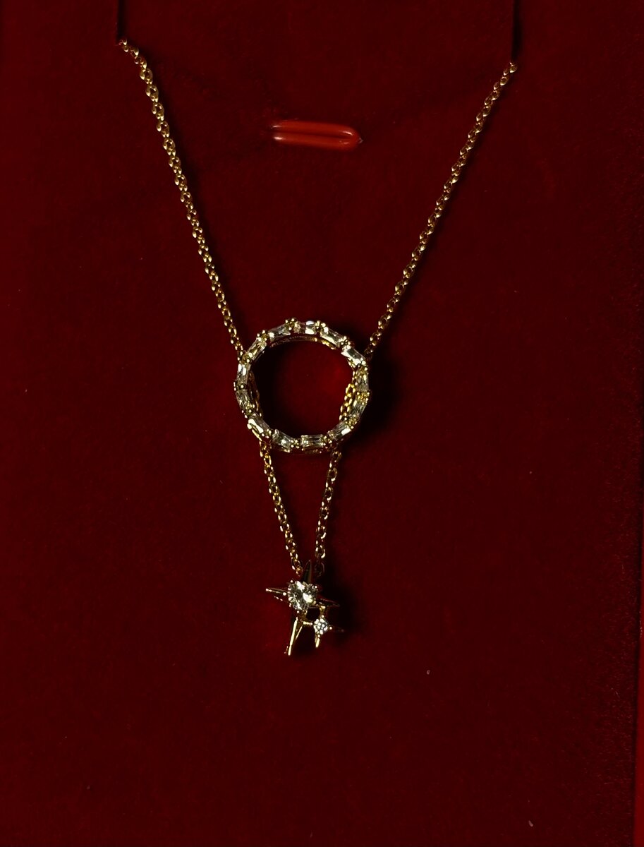 Collier Étoilé (en or plaqué)