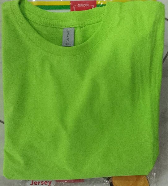 T-shirt vert fluo unisexe