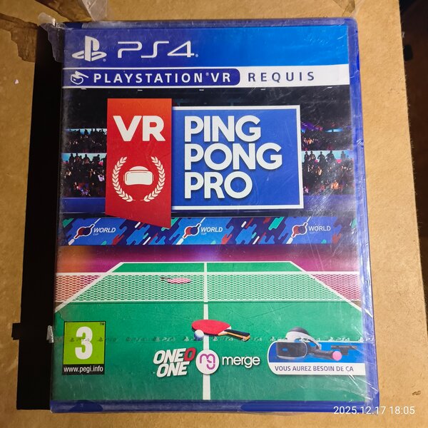 VR Ping Pong Pro cd PS4