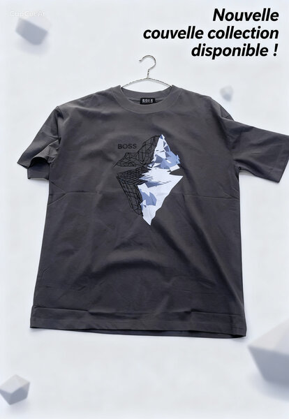 T-shirt graphique élégant pour homme