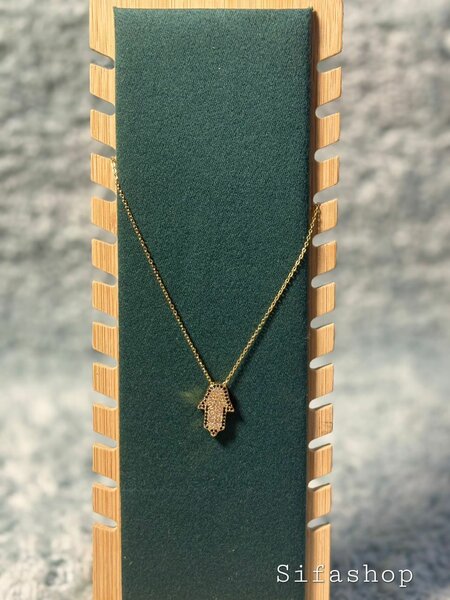 Collier Main de Fatma Doré