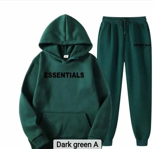 Ensemble Essentials Sweatshirt et Pantalon Vert