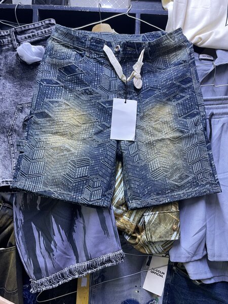 Shorts Jean Art Tendance