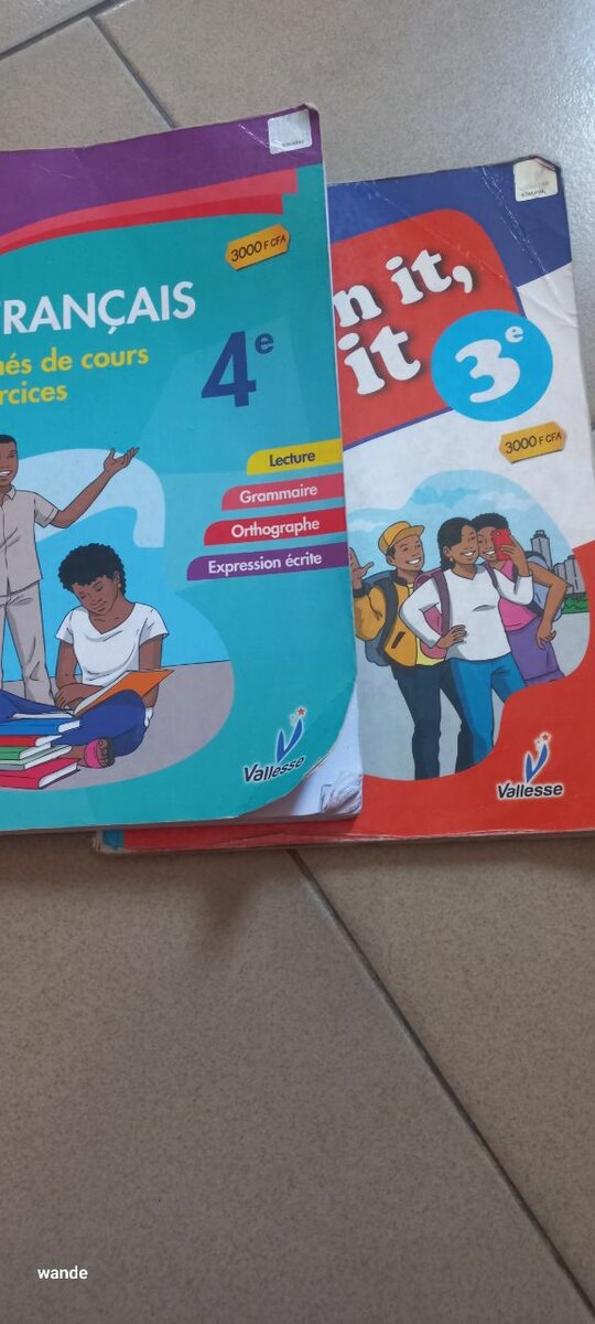 Livres Scolaires Cycle Collège