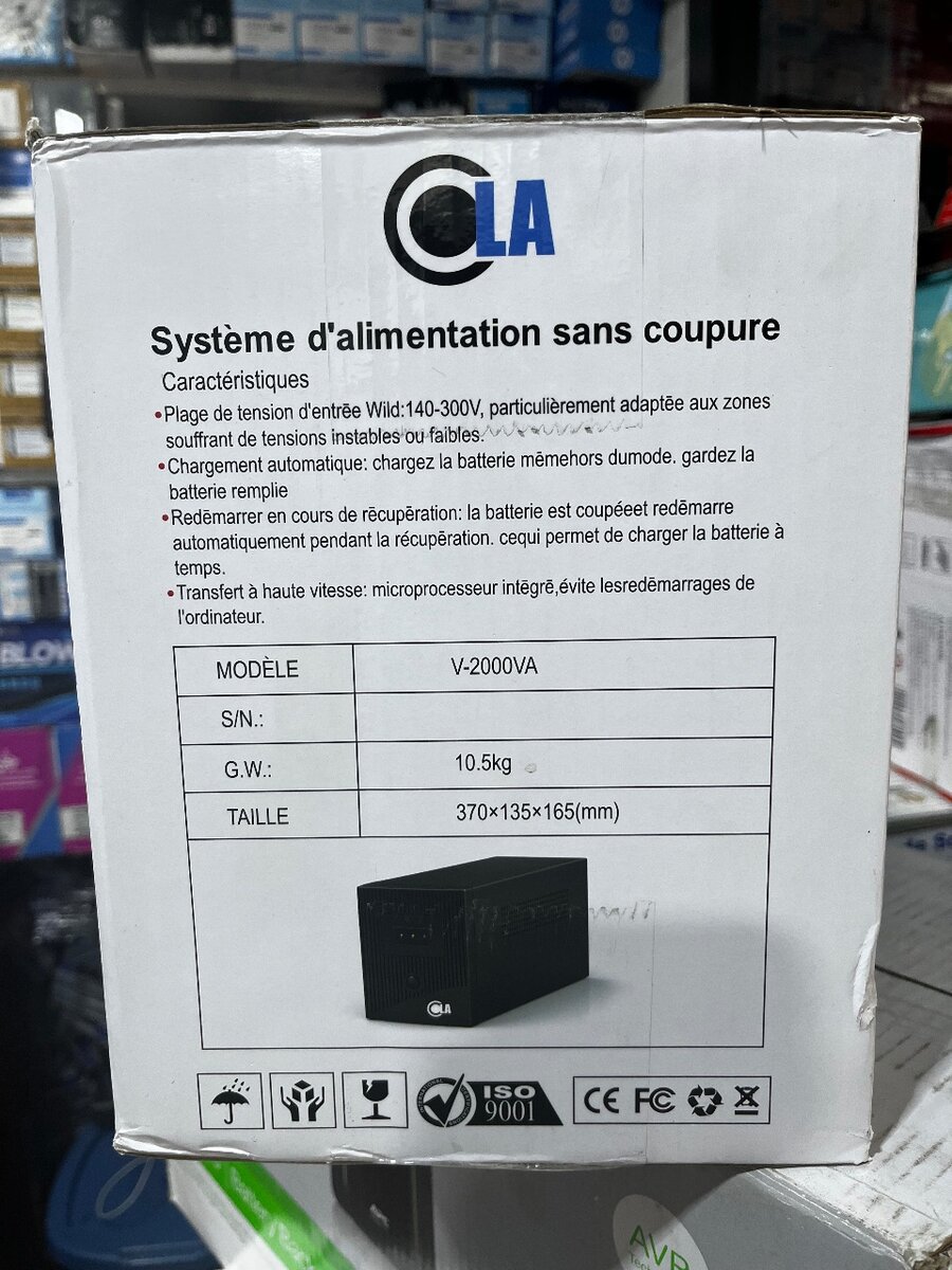 UPS CLA 2000VA avec Régulateur