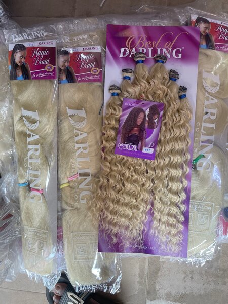 Extensions tressés blonds Darling