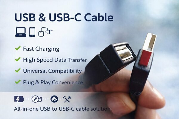 Câble USB & USB-C rapide
