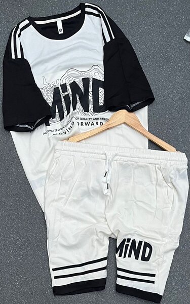 Set de Sport Noir et Blanc