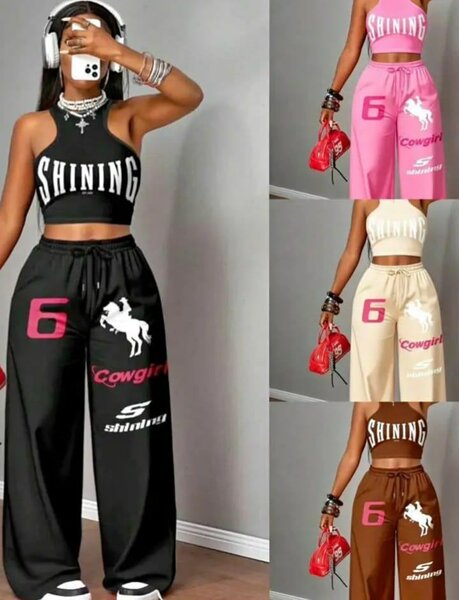 Ensemble de jogging et de crop top