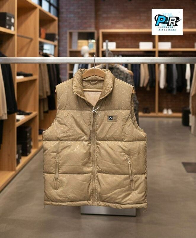 Veste homme sans manches en cuir véritable