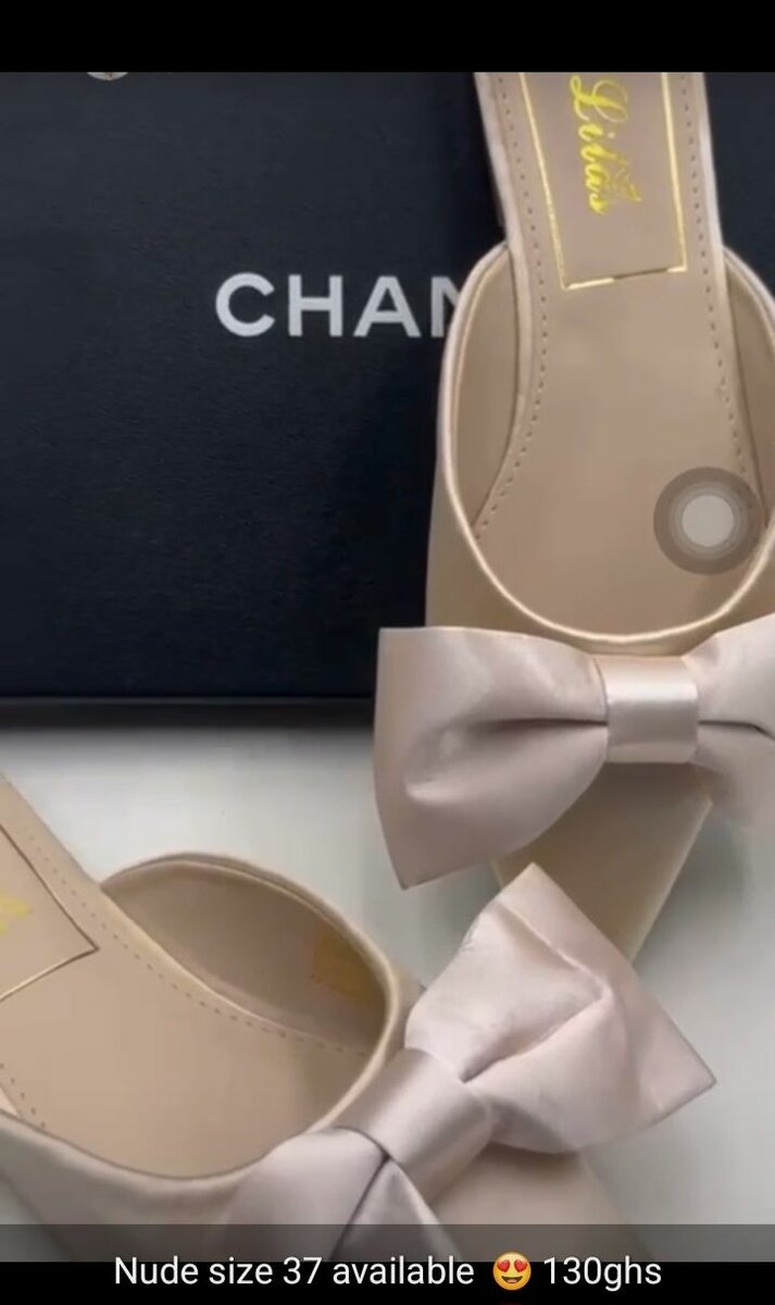 Nude colour ladies slippers size 37
