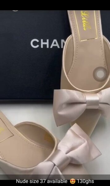 Nude colour ladies slippers size 37