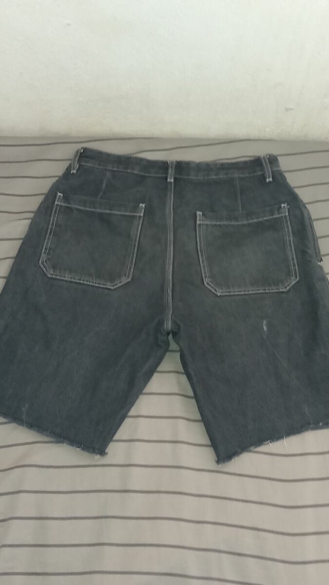 Short en jean bermuda