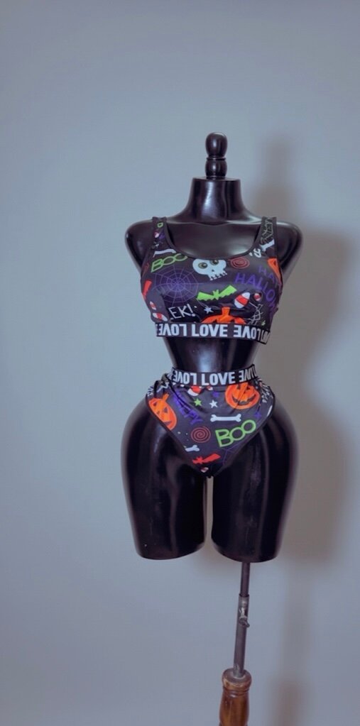 Pyjamas Halloween femme