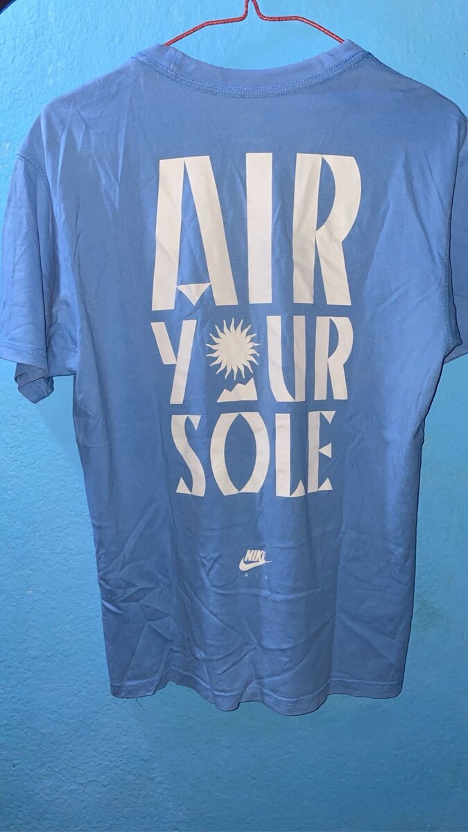 Tee shirt nike bleu