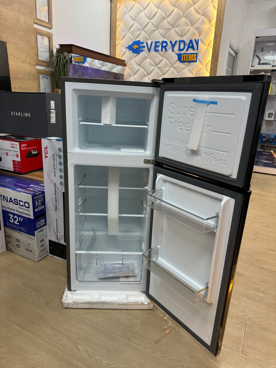 TCL top mount fridge