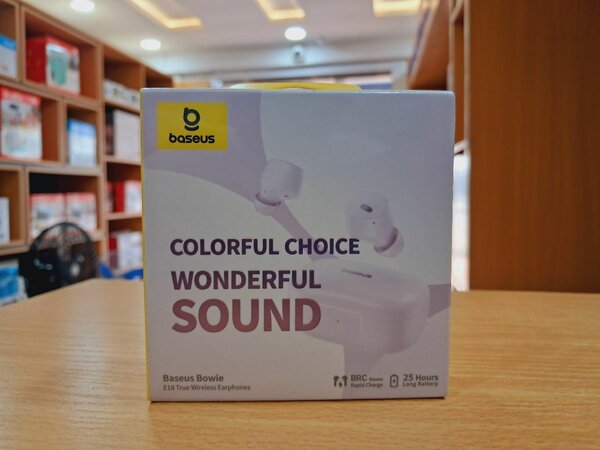 Baseus Bowie E18 true wireless earphone  star purple colour
