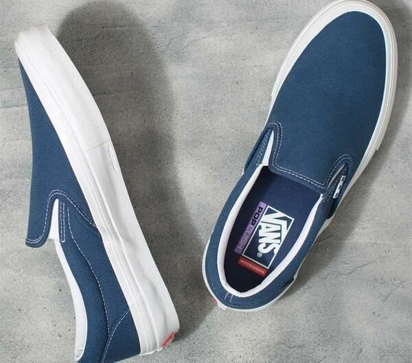 Mocassins Vans bleus