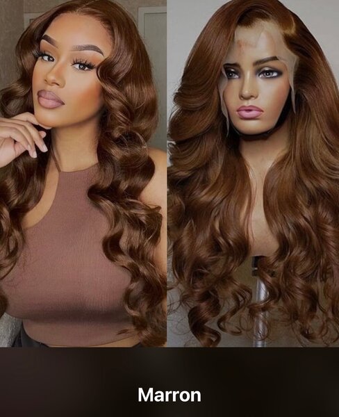 Perruque Body Wave Virgin 100%