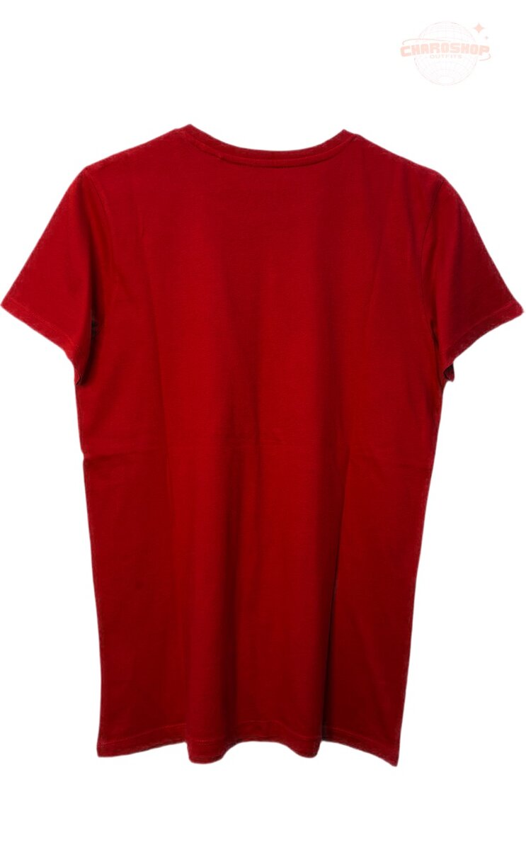 T-shirt rouge casual