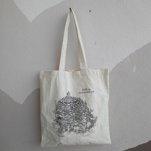 Sac fourre-tout en toile