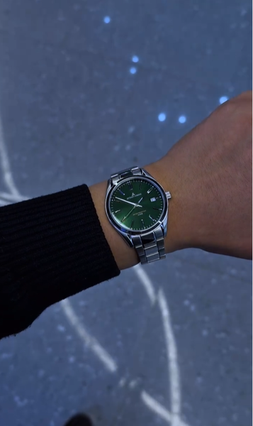 Jacques Lemans green часы 